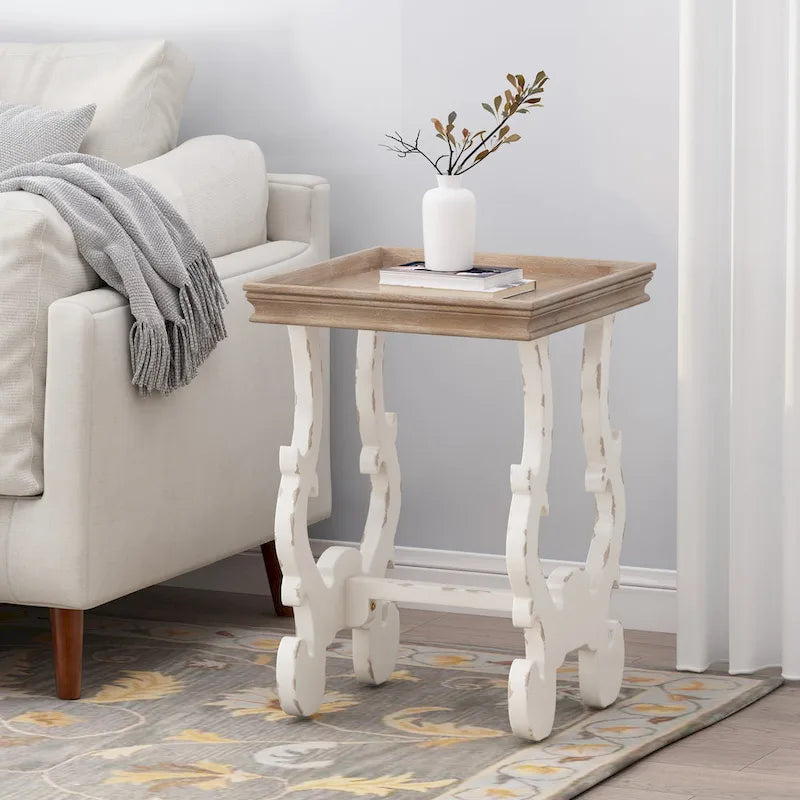 French Country Accent Table by