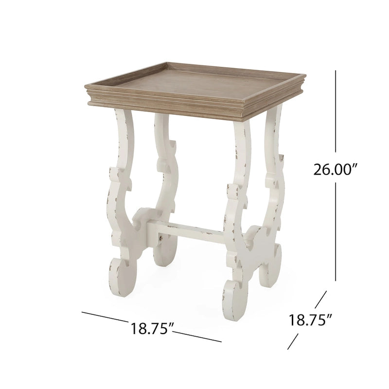 French Country Accent Table by