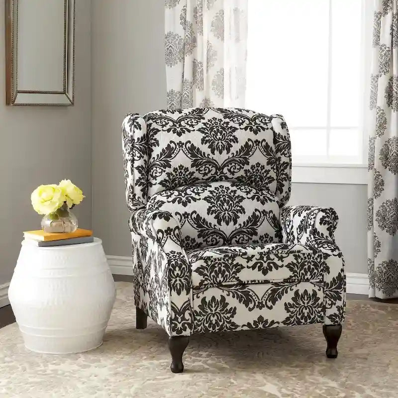 Upholstered Wing Recliner