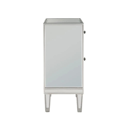 Reflexion Collection Rosa 18-inch Wide Mirrored 1-drawer Nightstand