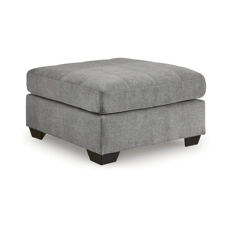 Pouf d’appoint surdimensionné gris