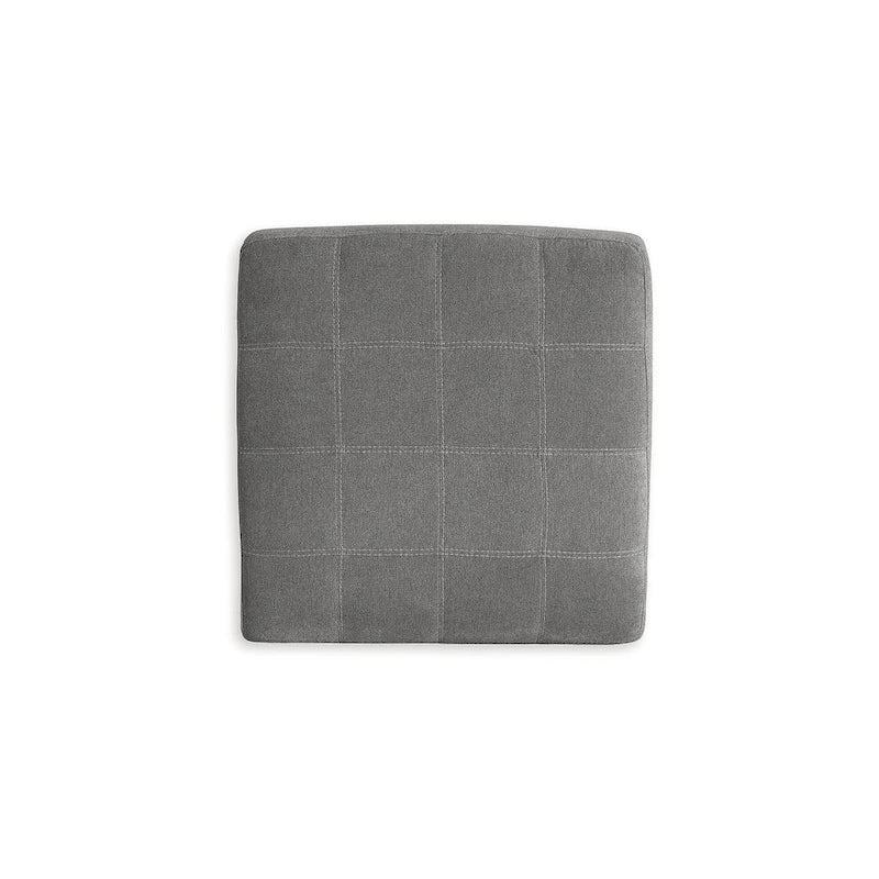 Pouf d’appoint surdimensionné gris