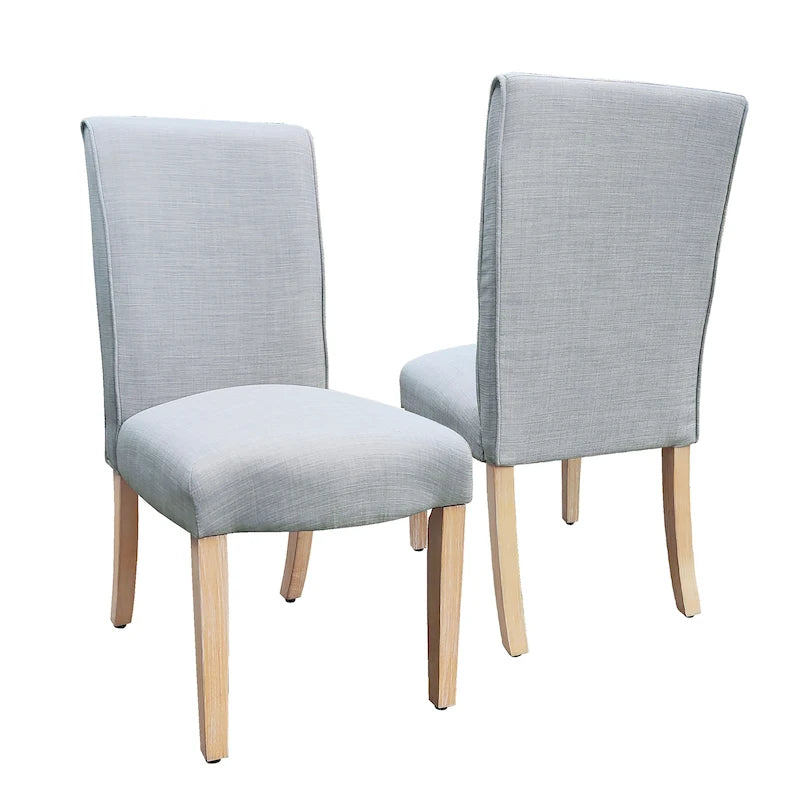 Scalloped Detail Dining Chair - Set of 2