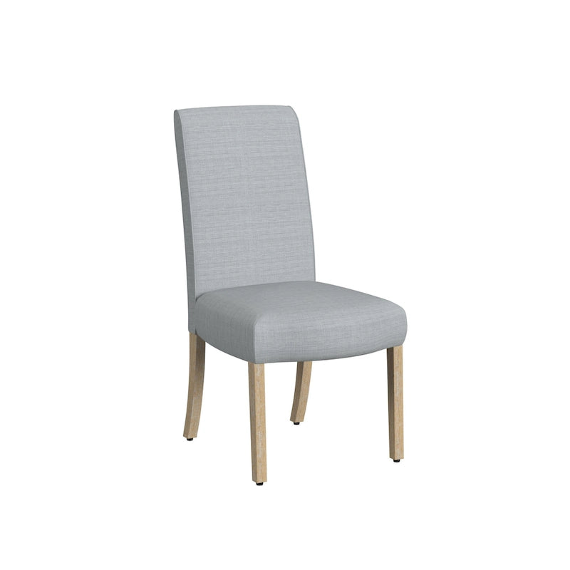 Chaise de salle à manger à détail festonné - lot de 2
