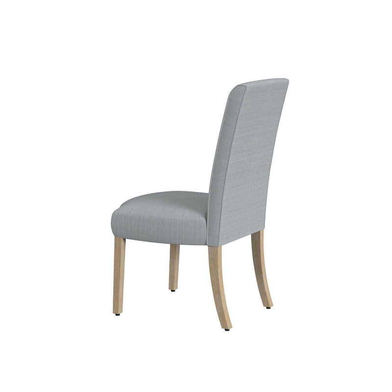 Chaise de salle à manger à détail festonné - lot de 2