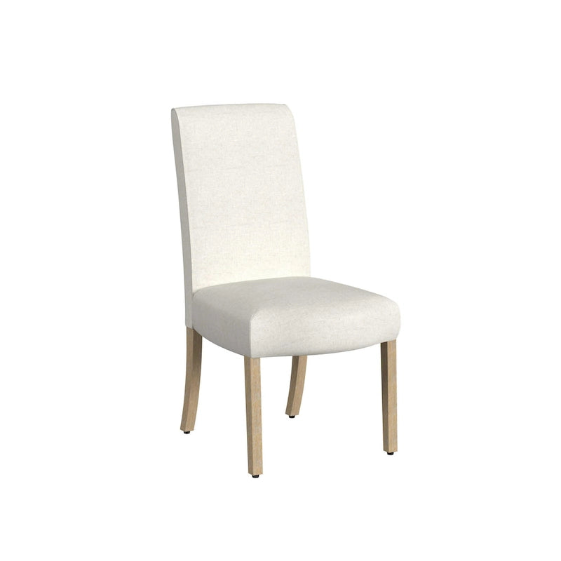 Chaise de salle à manger à détail festonné - lot de 2