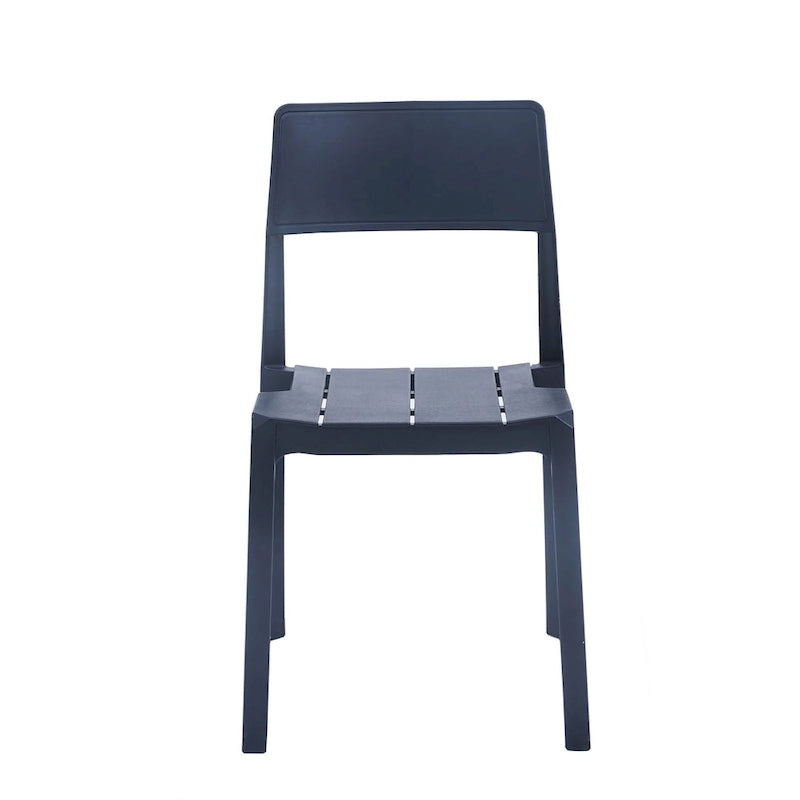 Stackable Dining Chairs Set of 4, Overall Plastic
