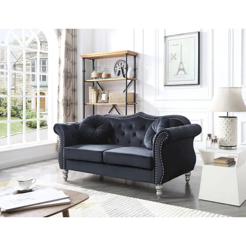 Velvet Loveseat