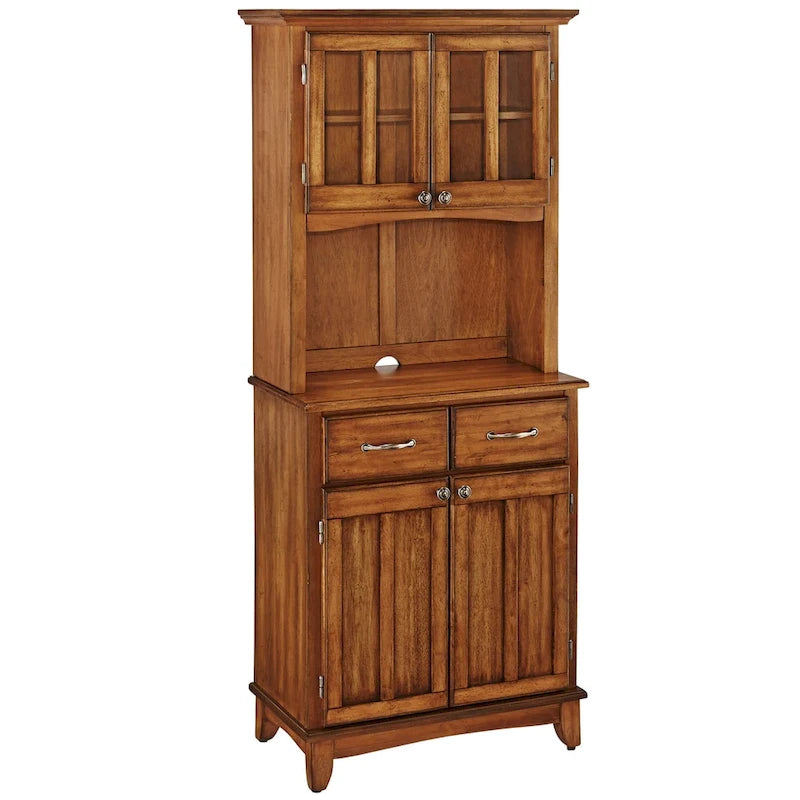 Buffet of Buffets Storage Hutch with Wood Top