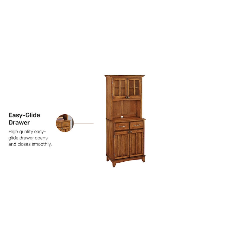 Buffet of Buffets Storage Hutch with Wood Top