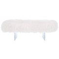 Pouf en peau de mouton