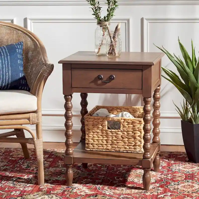 Accent Table - 19 W x 15.8 L x 26 H - 19Wx16Dx26H