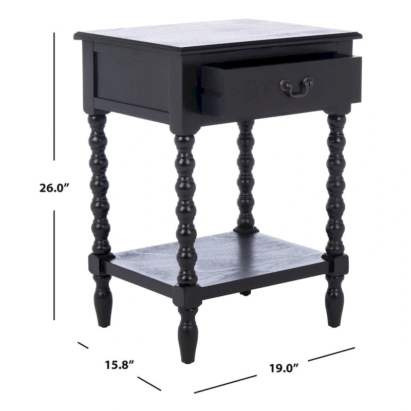 Beistelltisch - 19 W x 15.8 L x 26 H - 19Wx16Dx26H