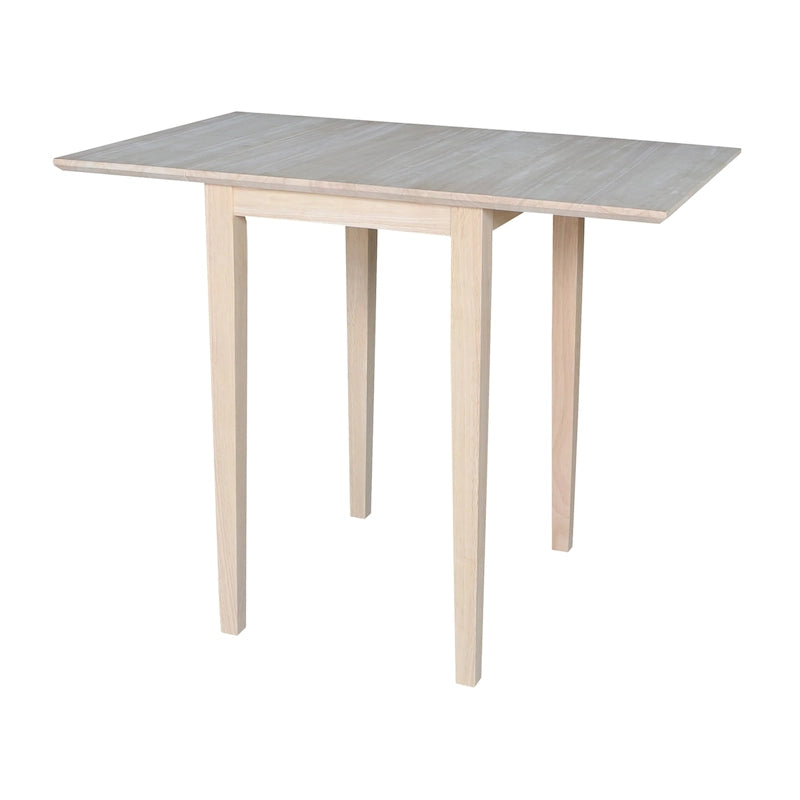 Small Drop Leaf Shaker Style Dining Table